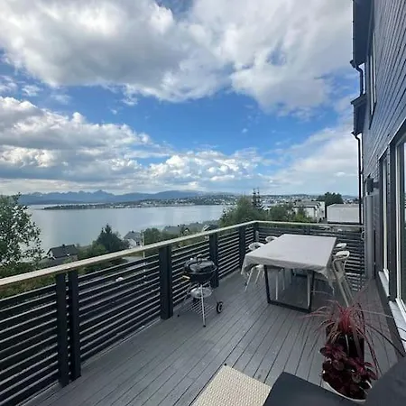 Tatil Evi Gorgeous 3 Bedrooms House In Tromsoe With Amazing View Tromsø